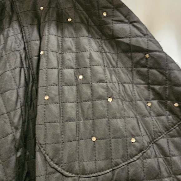 Vintage Quilted Black Skirt - Picture 5 of 6